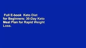 Free Keto Meal Plan for Female
